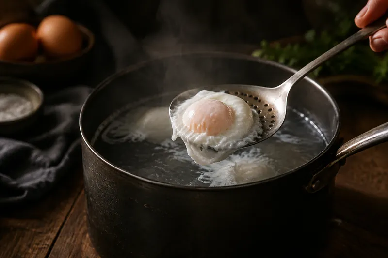 Eier pochieren