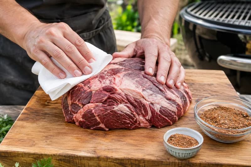 Fleisch vorbereiten