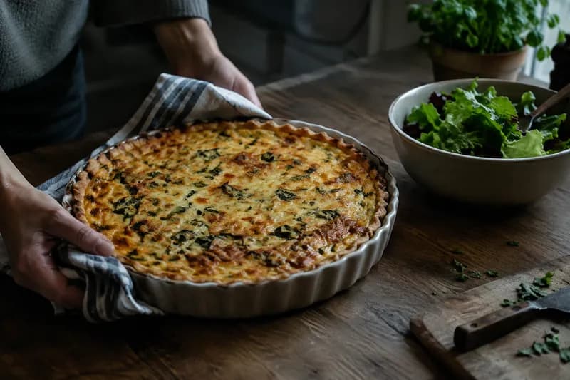 Backen und ruhen lassen