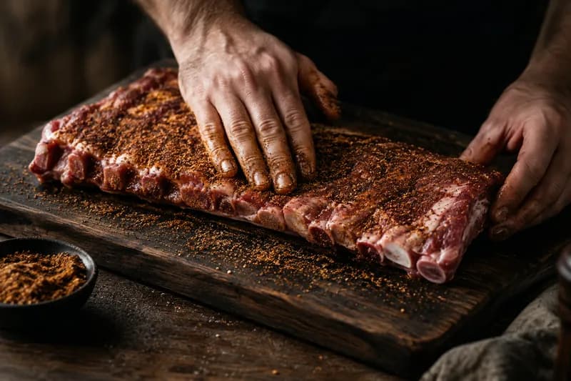 Grill indirekt auf 110 bis 120 °C einregeln