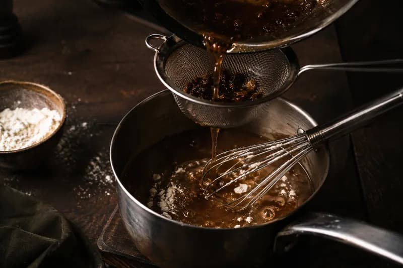Bratensauce herstellen