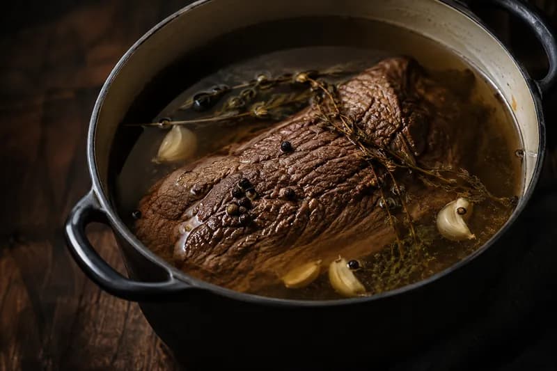 Im Sud ruhen lassen