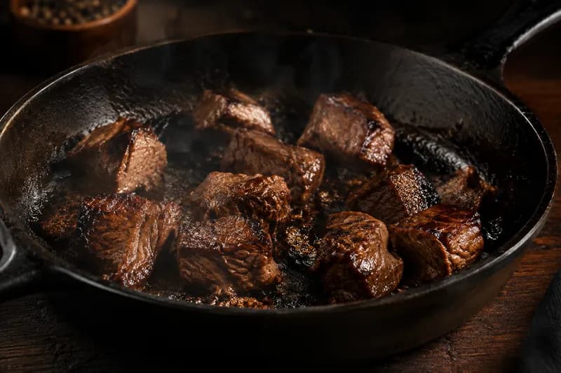 Ragout portionsweise anbraten