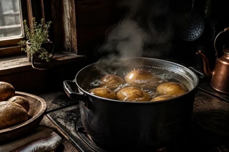 Kartoffeln vorkochen