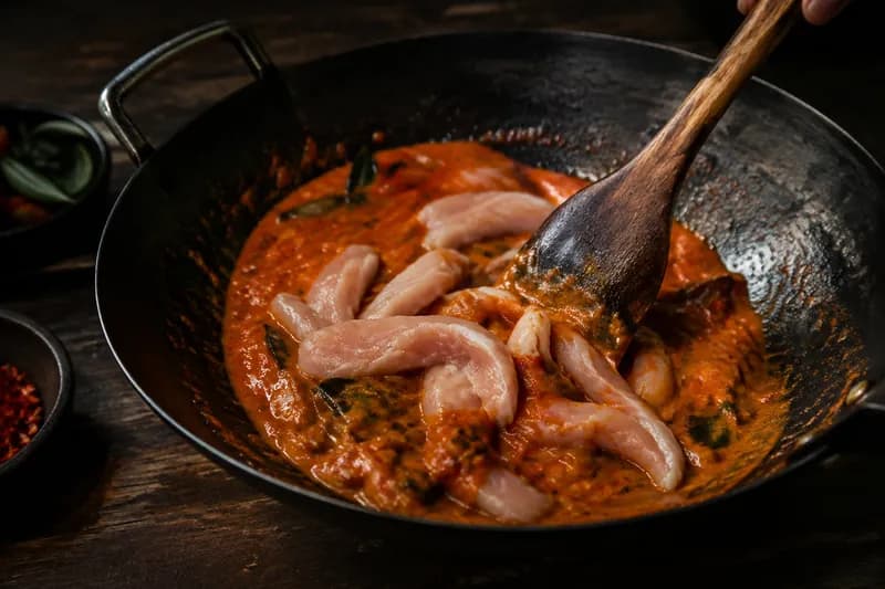Poulet zugeben