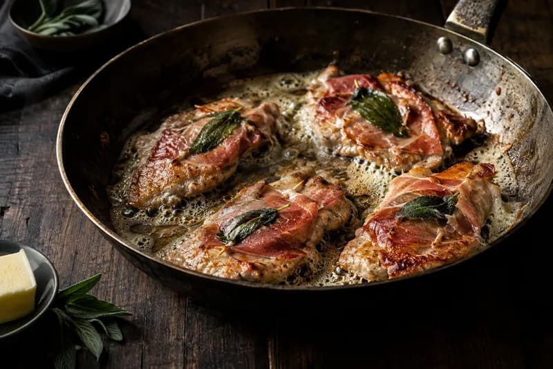 Saltimbocca braten