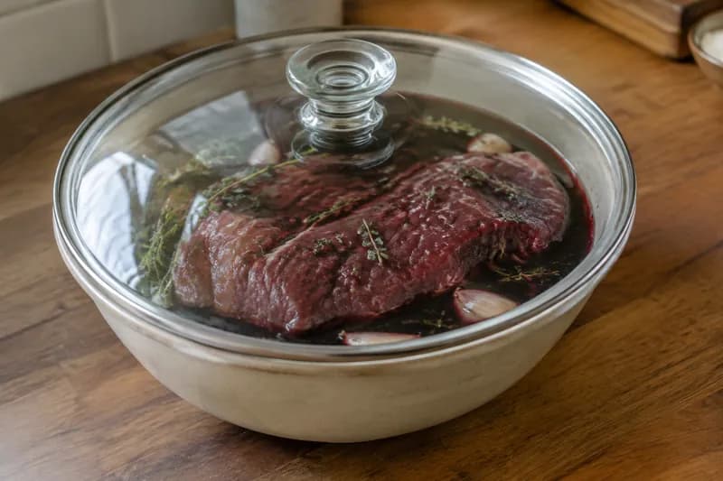 Fleisch einlegen