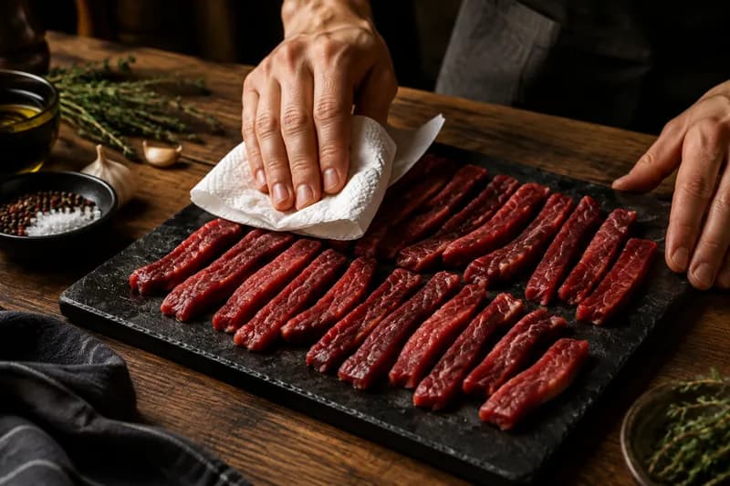 Fleisch vorbereiten
