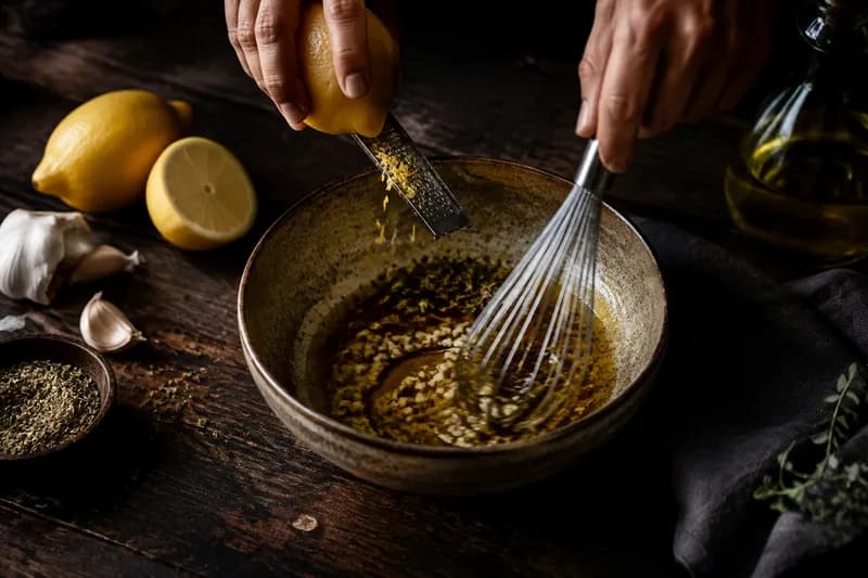 Marinade anrühren und einlegen