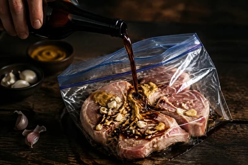 Biermarinade anrühren