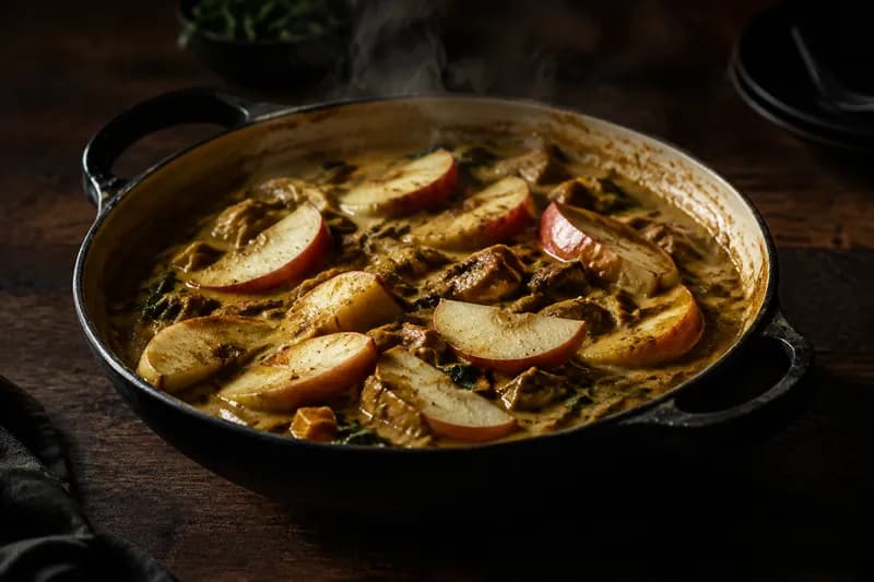 Äpfel mitgaren