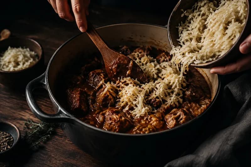 Sauerkraut dazu