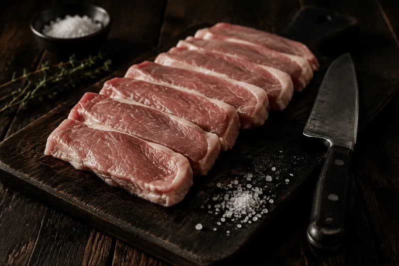 Fleisch schneiden