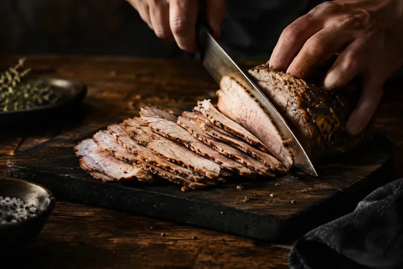 Fleisch schneiden