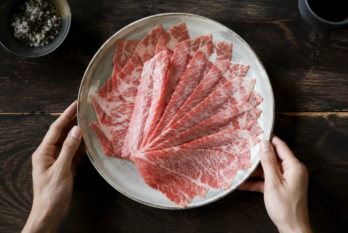 Fleisch hauchdünn schneiden