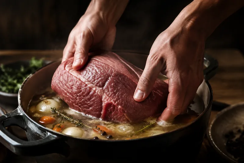 Fleisch einlegen