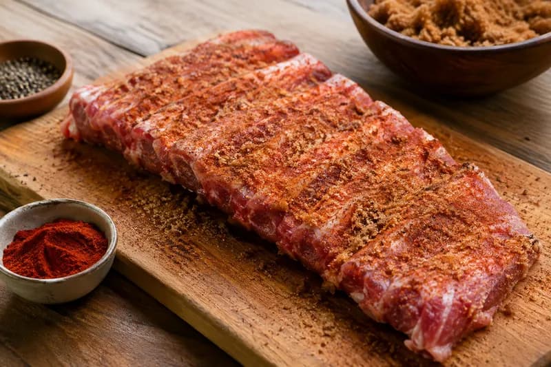 Ribs vorbereiten und rubben