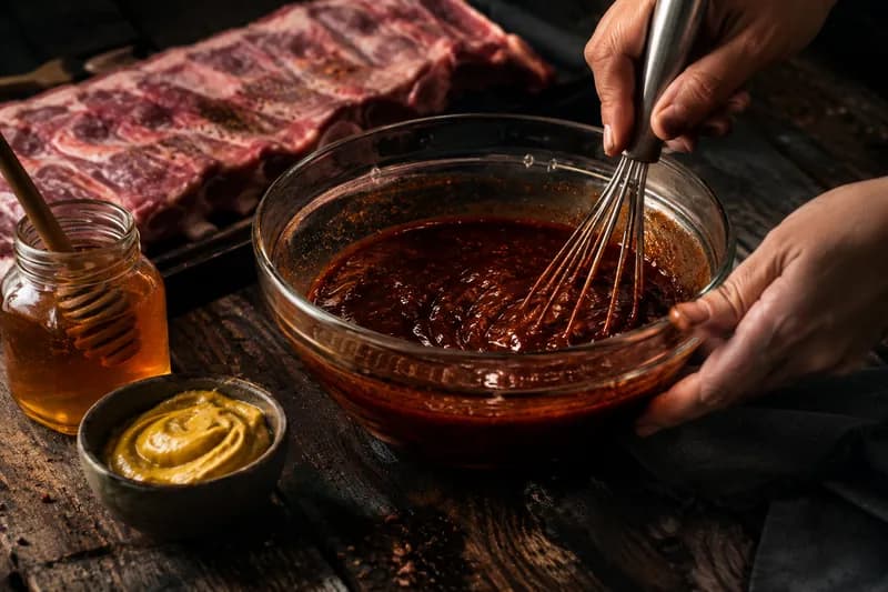 Marinade anrühren und einlegen
