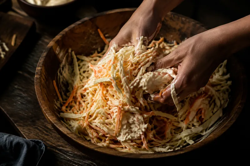 Coleslaw anmachen