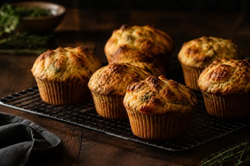 Backen und abkühlen