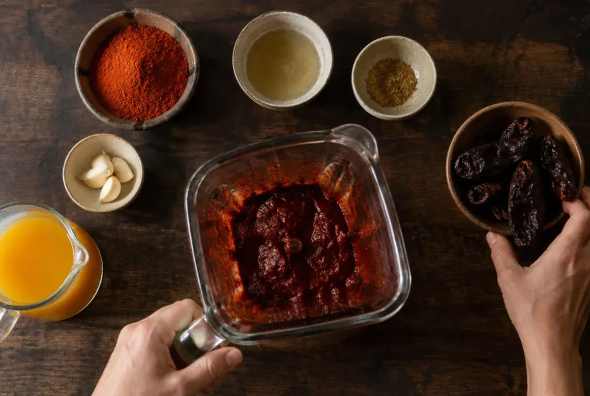 Marinade anrühren