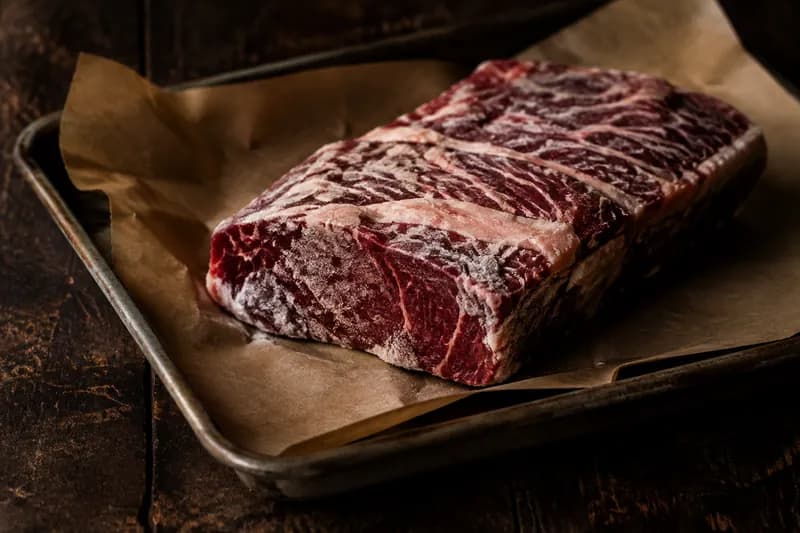 Fleisch anfrieren