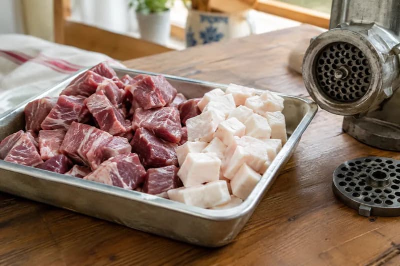 Fleisch kalt wolfen