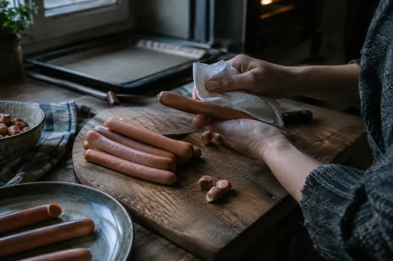 Wienerli vorbereiten