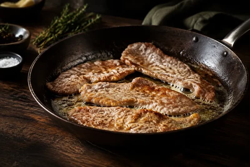Ragout-Fleisch anbraten