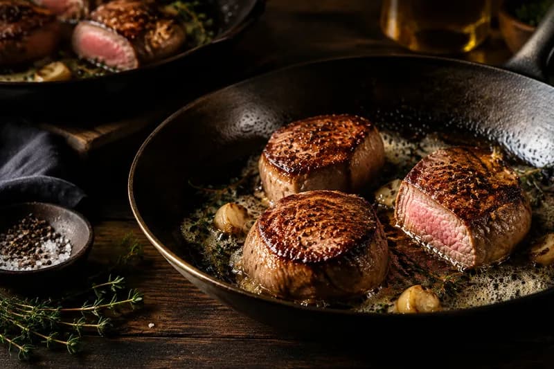 Medaillons braten