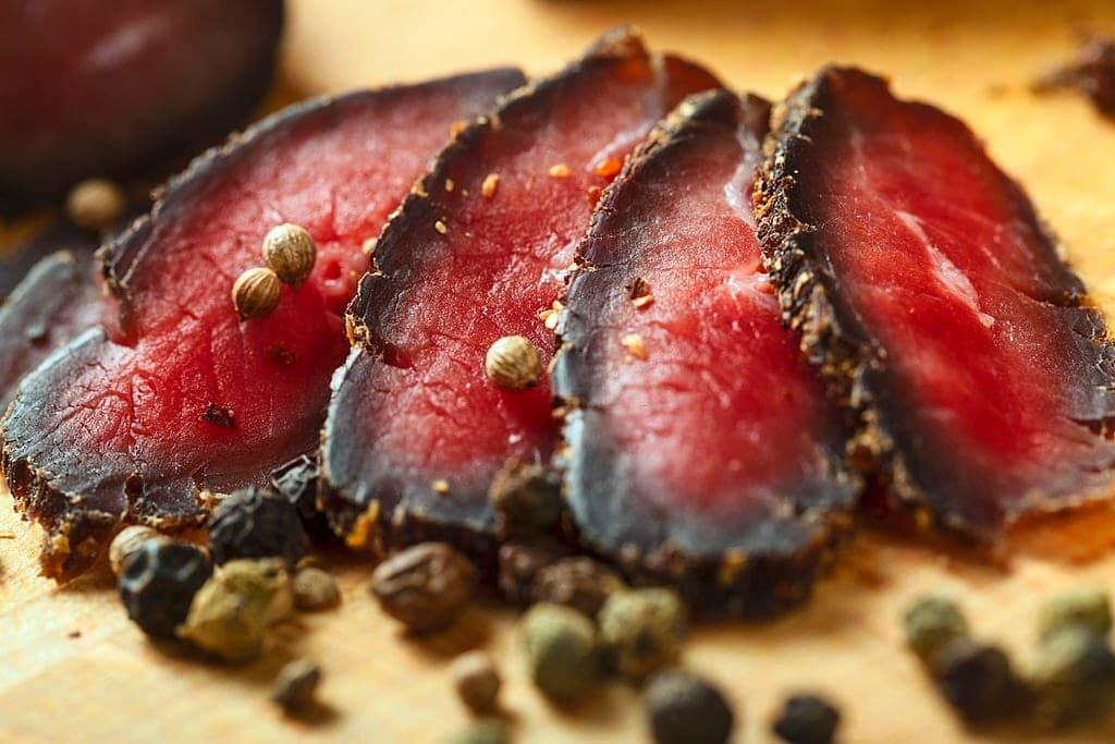 Trockenfleisch - der Kalorienarme, Würzige Genuss