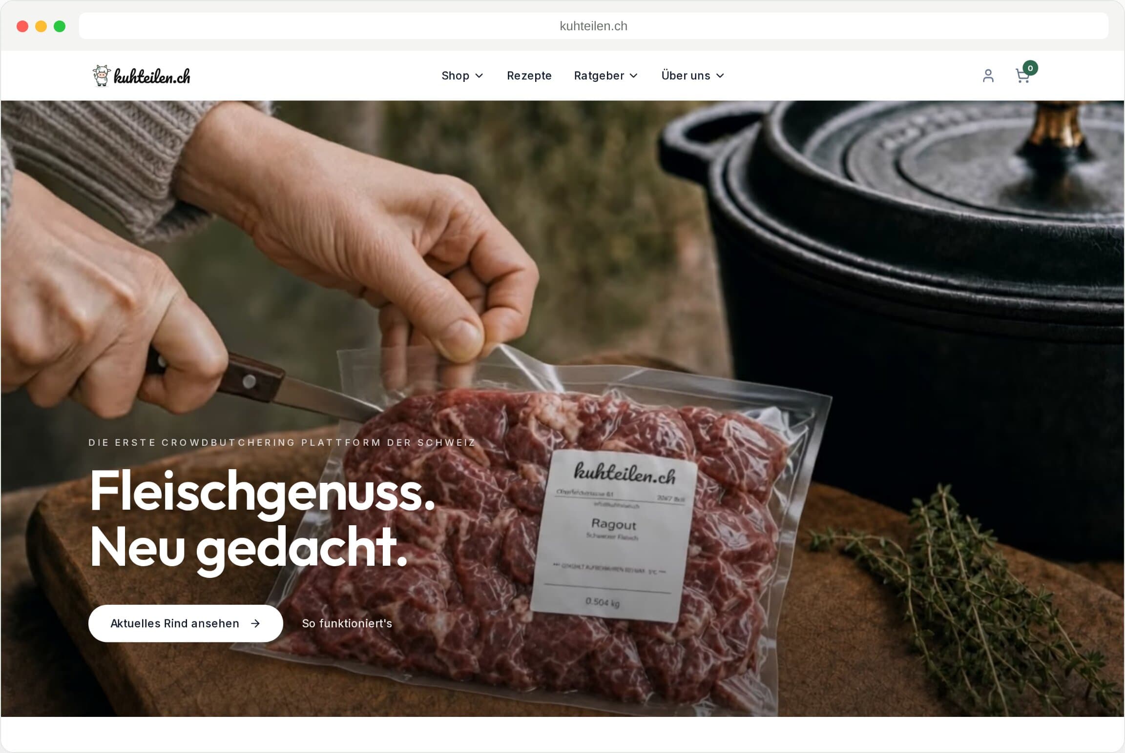 Unser neuer Shop ist da: Paket jetzt selbst zusammenstellen
