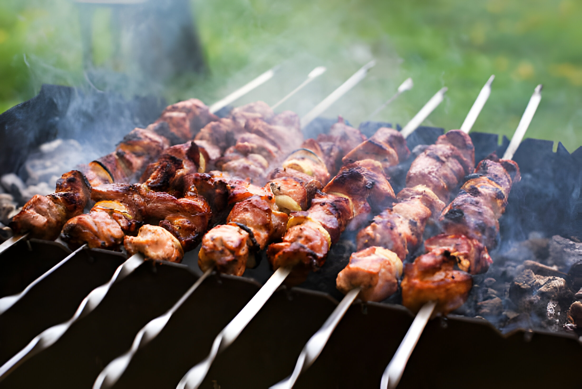 Schaschlik Rezept: So grillst du den perfekten Spiess auf dem Mangal